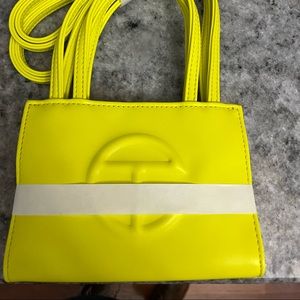 Brand NEW: Telfar Small Highlighter Yellow